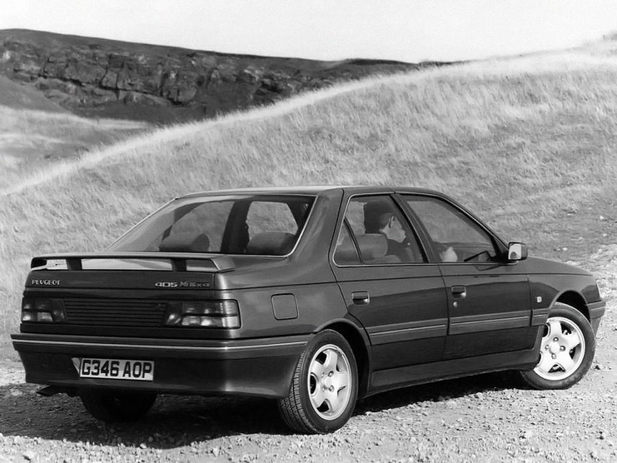  Peugeot 405 Mi16x4 1989 года  (UK) (фото 2 из 2)